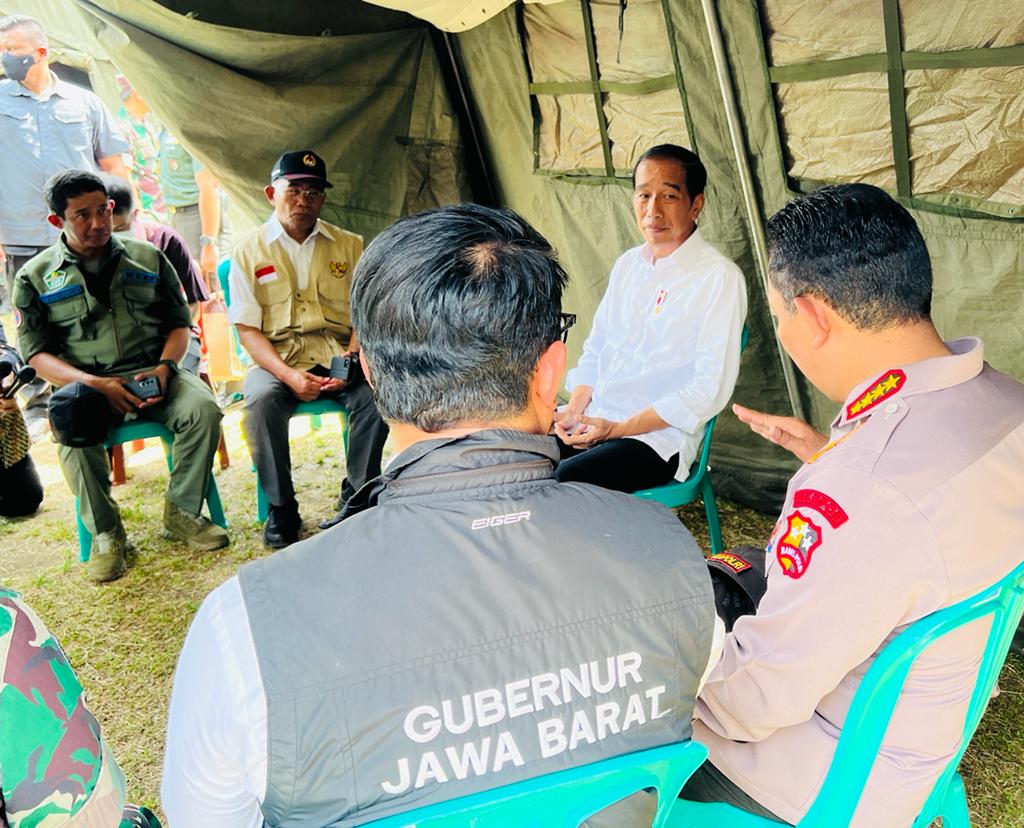 20221123 Presiden Instruksikan Buka Akses Daerah Terisolasi Akibat Gempa Cianjur
