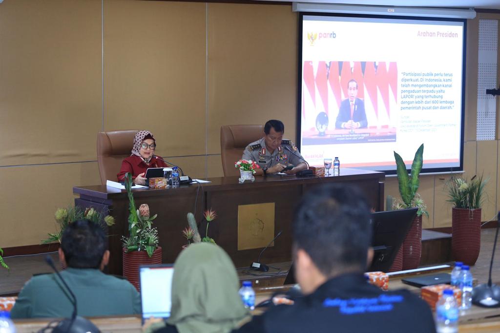 20221201 Tuntaskan Aduan Masyarakat Kementerian PANRB Apresiasi Kerja Lemhannas 3