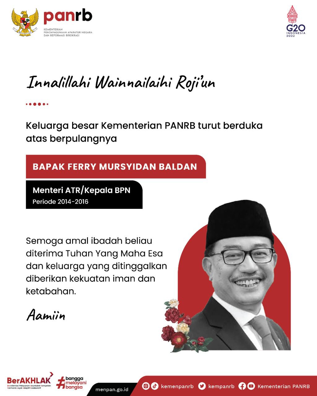 20221202 Takziah ke Rumah Duka Ferry Mursyidan Balda 1
