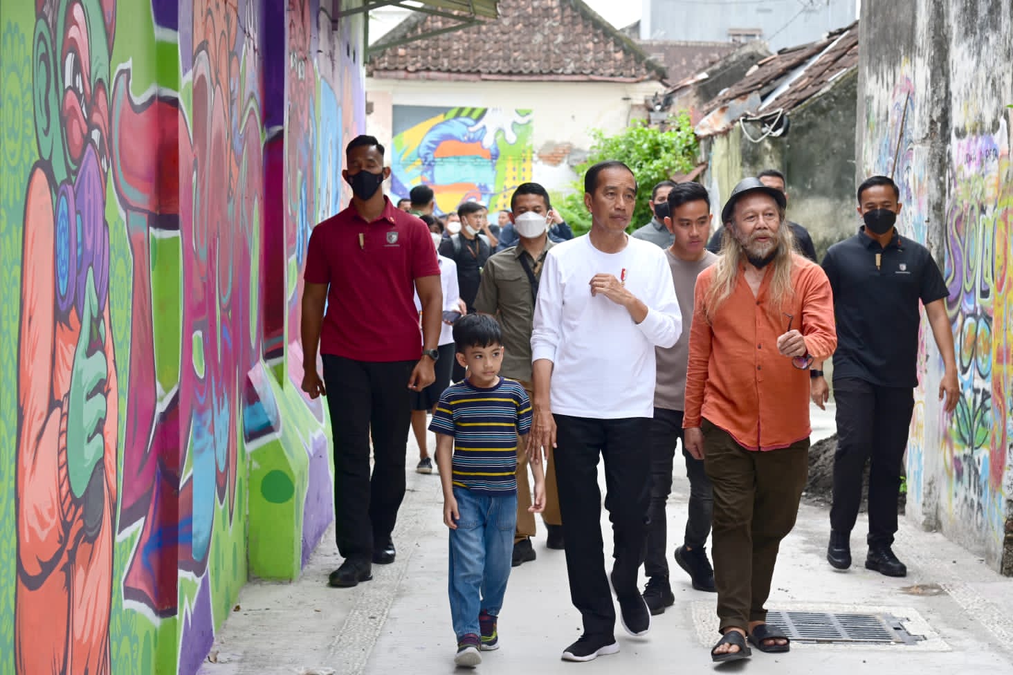 20230124 Presiden Jokowi Kunjungi Mas Don Art Center Kota Surakarta