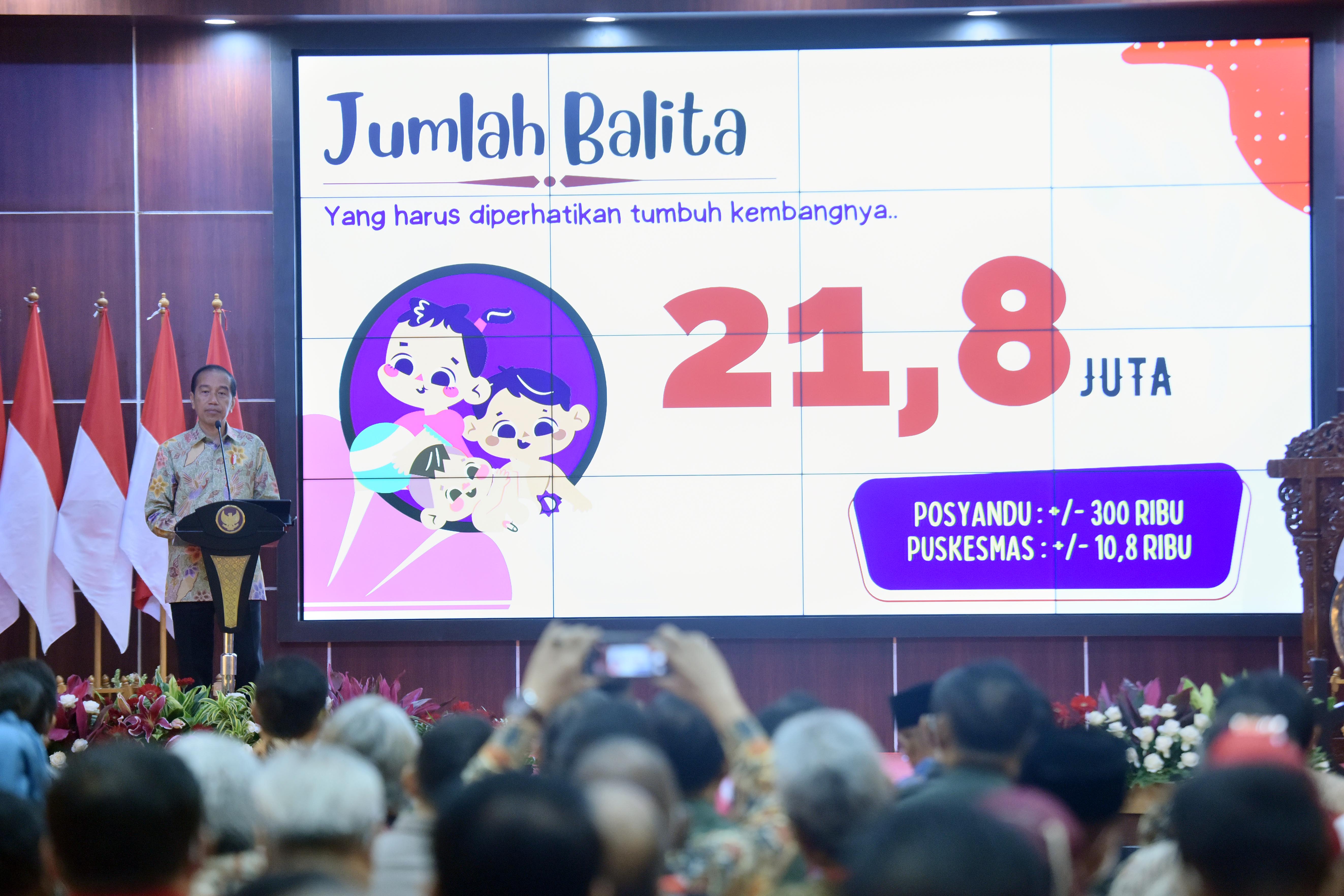 20230125 Presiden Dorong Kerja Bersama untuk Penurunan Stunting