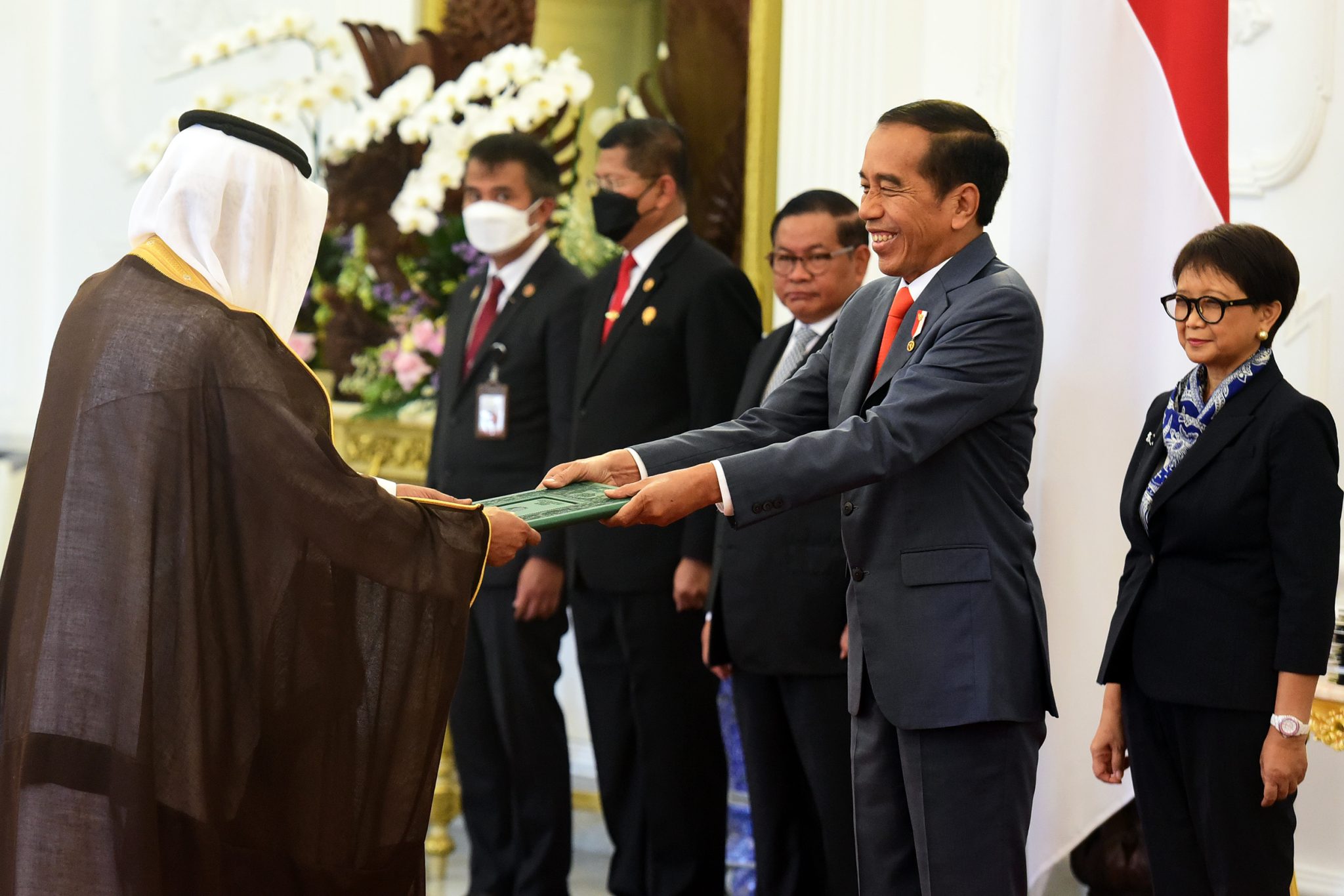20230220 Presiden Jokowi Terima Surat Kepercayaan Sebelas Duta Besar Negara Sahabat