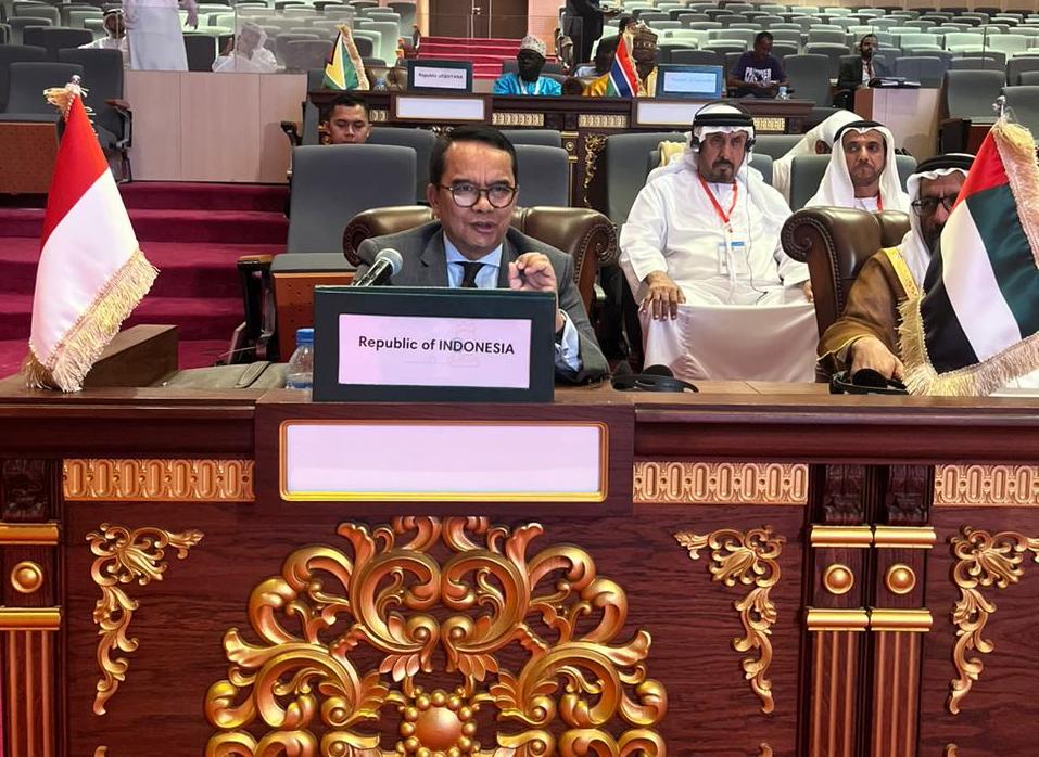 20230320 Indonesia Dorong Pemajuan Hak Hak Perempuan dalam Konferensi Tingkat Menteri OKI