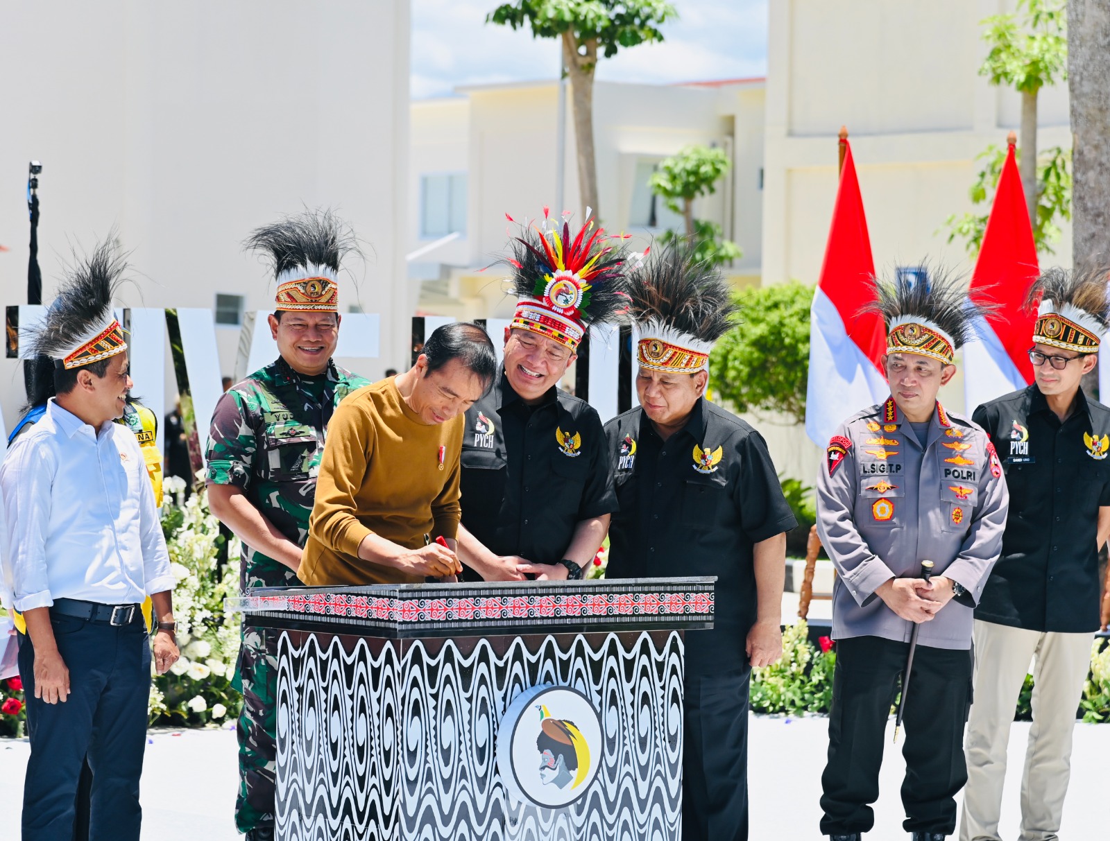20230321 Presiden Tegaskan Tanah Papua Jadi Prioritas Pembangunan
