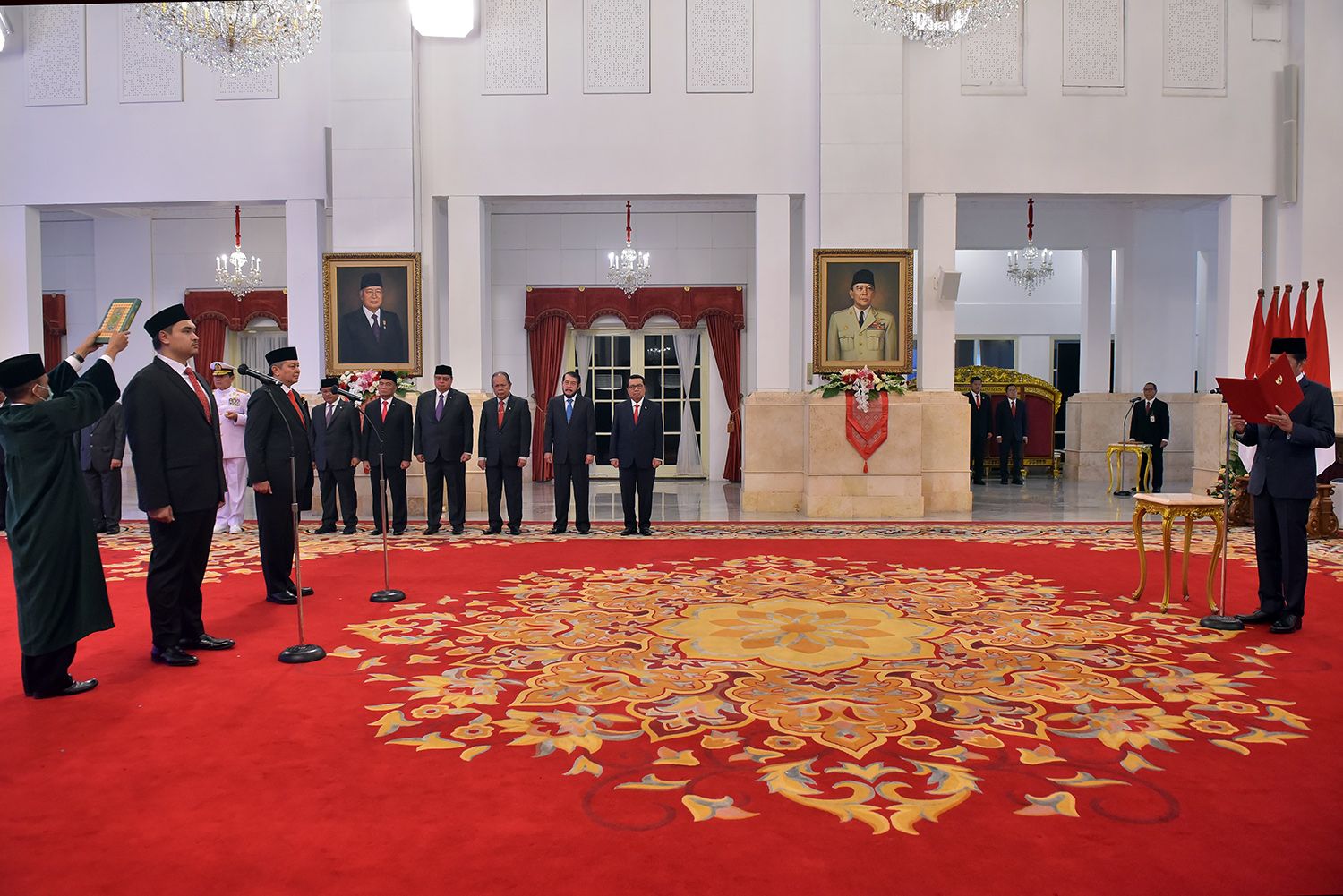 20230403 Presiden Jokowi Lantik Dito Ariotedjo Sebagai Menpora