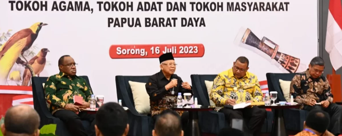 20230717 Pesan Wapres di Papua Barat Daya