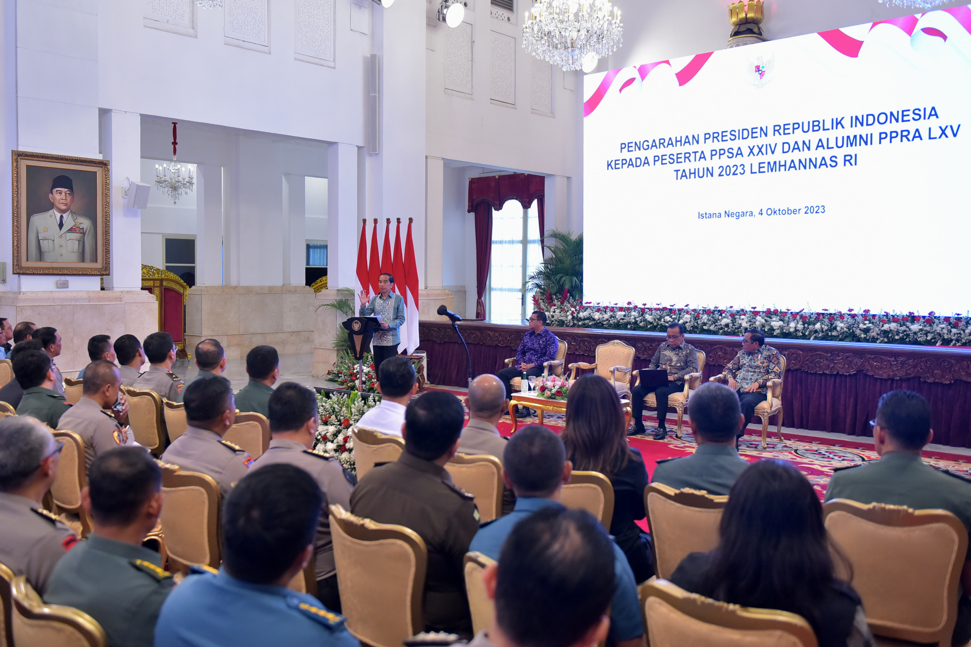 20231004 Presiden Jokowi Kedaulatan Digital Indonesia Harus Dilindungi