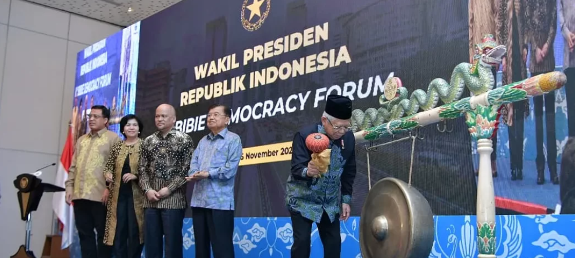20231115 Wapres Buka Habibie Democracy Forum