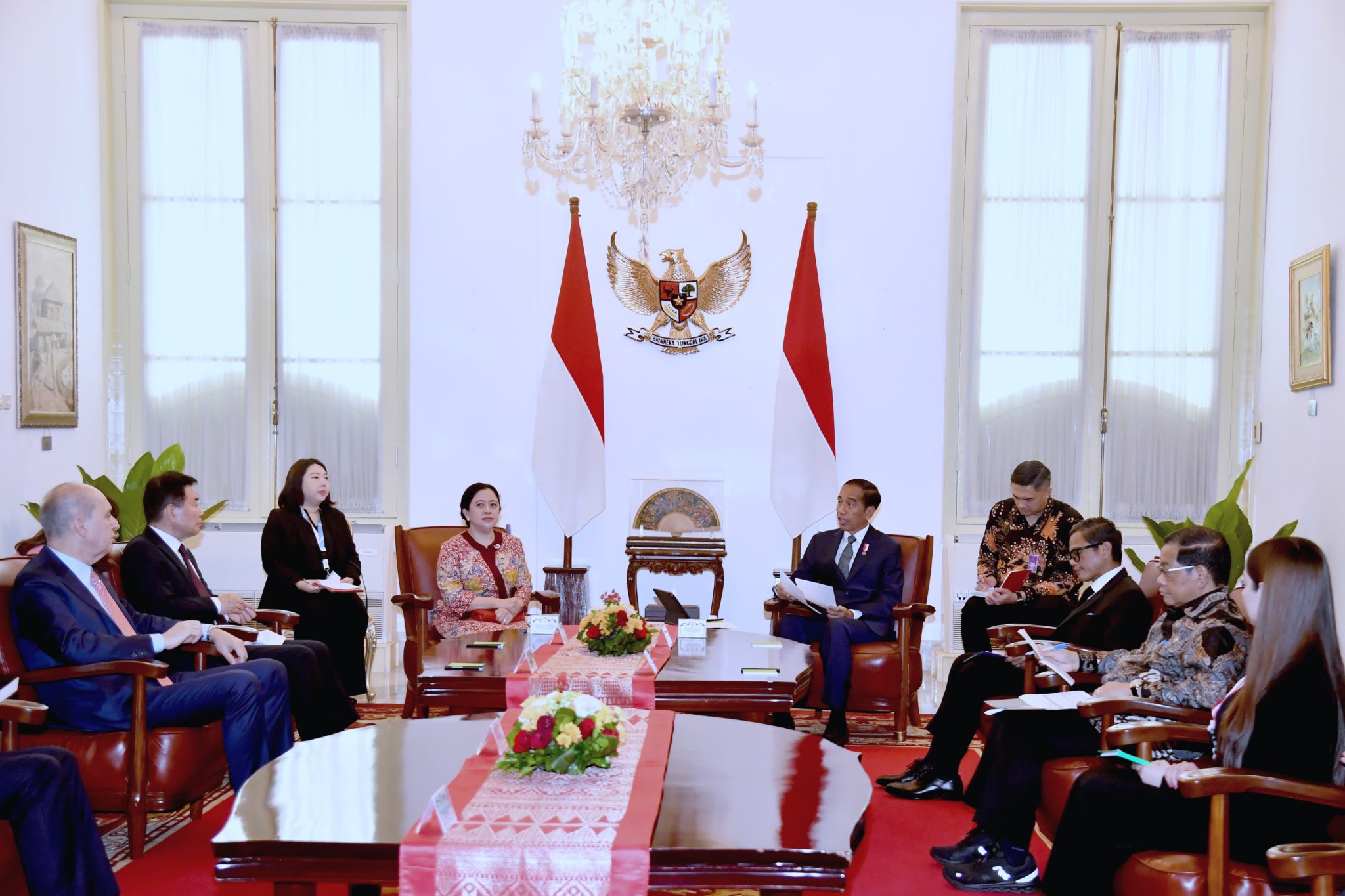 20231121 Presiden Jokowi Bahas Upaya MIKTA Ciptakan Perdamaian di Palestina