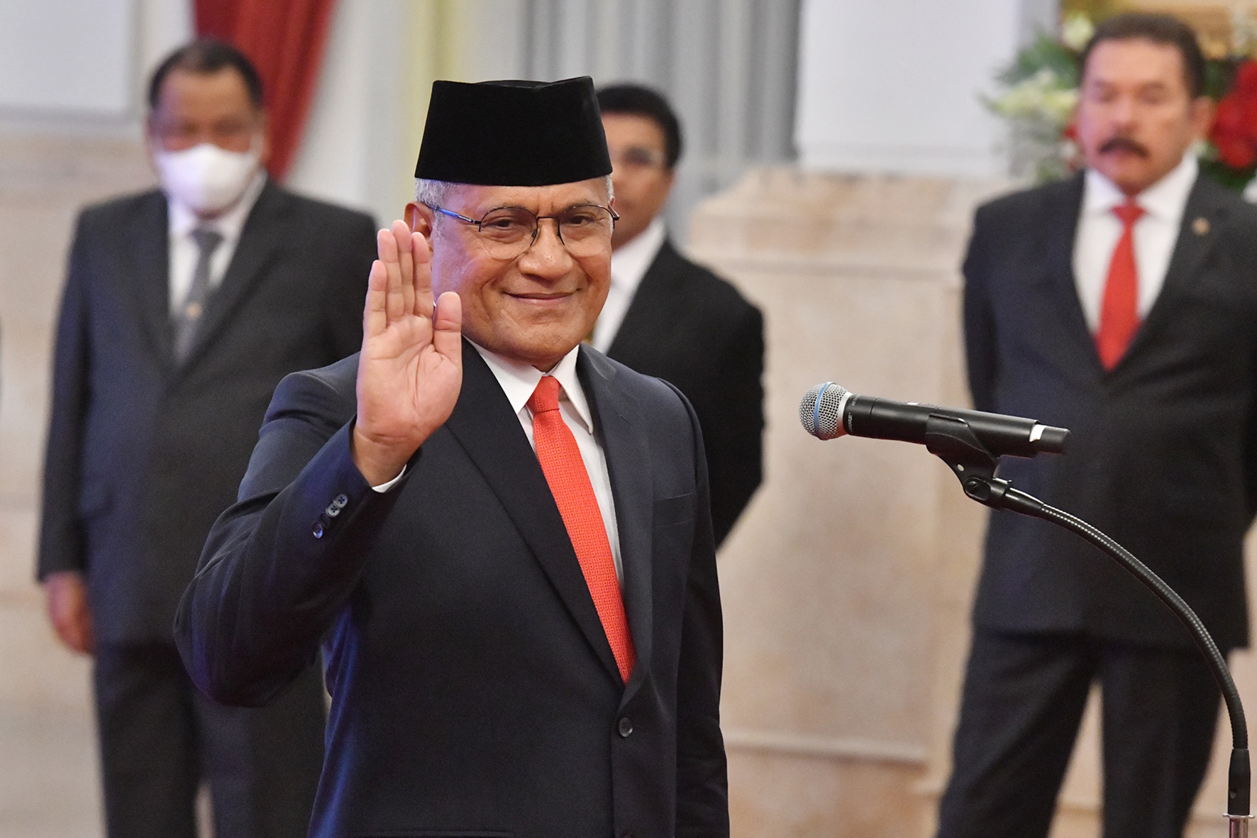 20231208 Presiden Jokowi Lantik Marthinus Hukom Jadi Kepala BNN