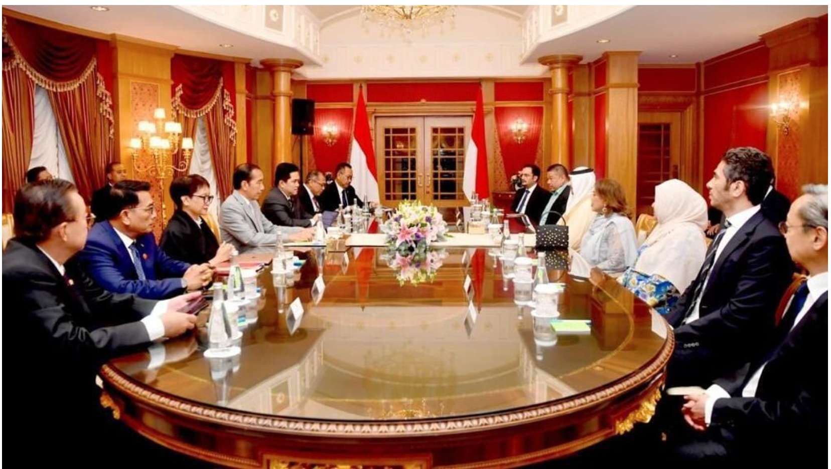 20240115 Presiden Cerita IKN ke Sederet Pengusaha Brunei Darussalam