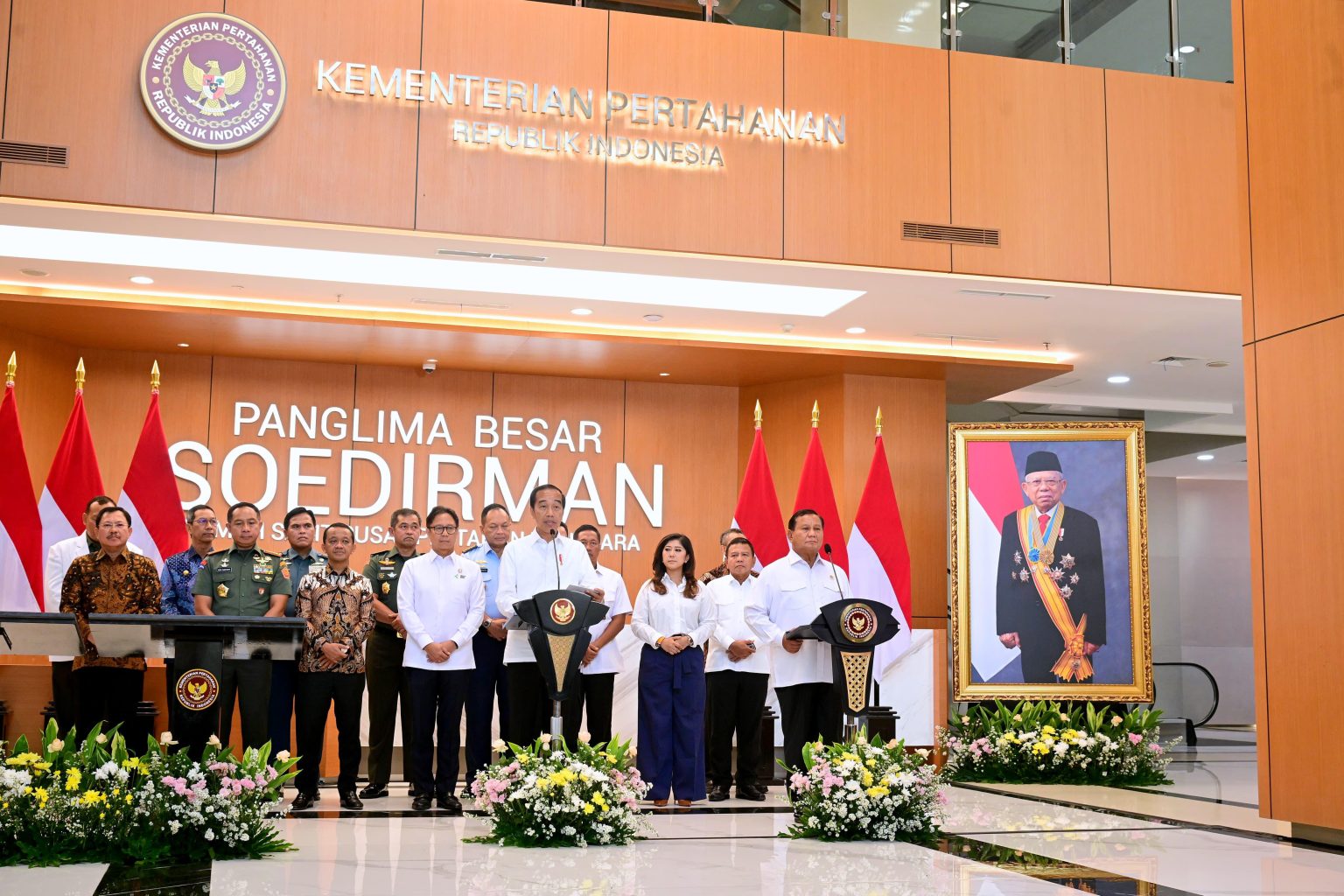 20240219 Presiden Jokowi Resmikan RS Pusat Pertahanan Negara Panglima Besar Soedirman