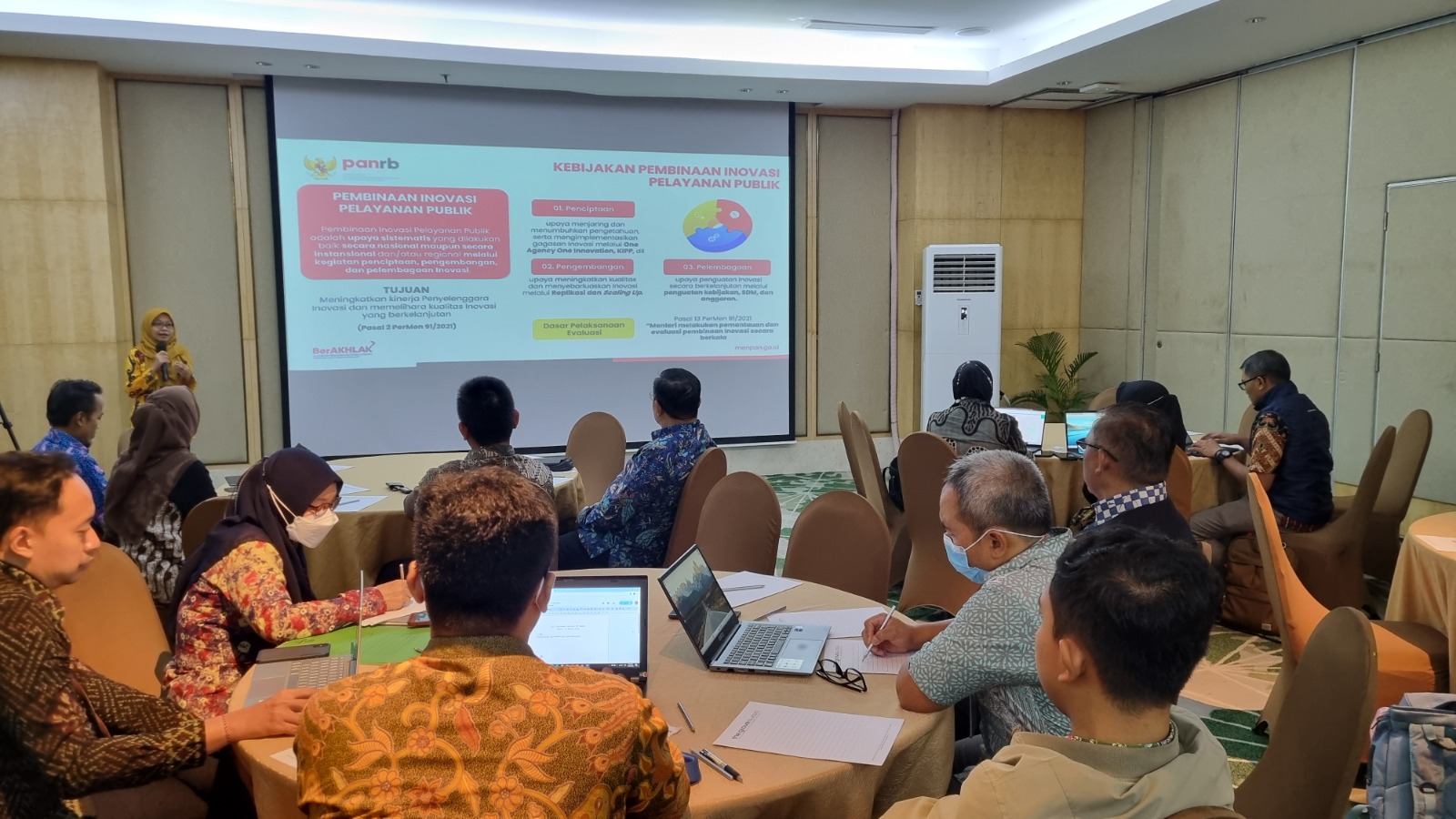 20240323 Kawal Kualitas Inovasi Kementerian PANRB Lakukan Uji Coba dan Pembobotan Instrument Evaluasi 2