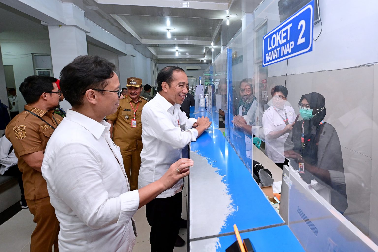 20240327 Presiden Jokowi Tinjau Fasilitas dan Layanan Kesahatan di RSUD Mokopido Tolitoli