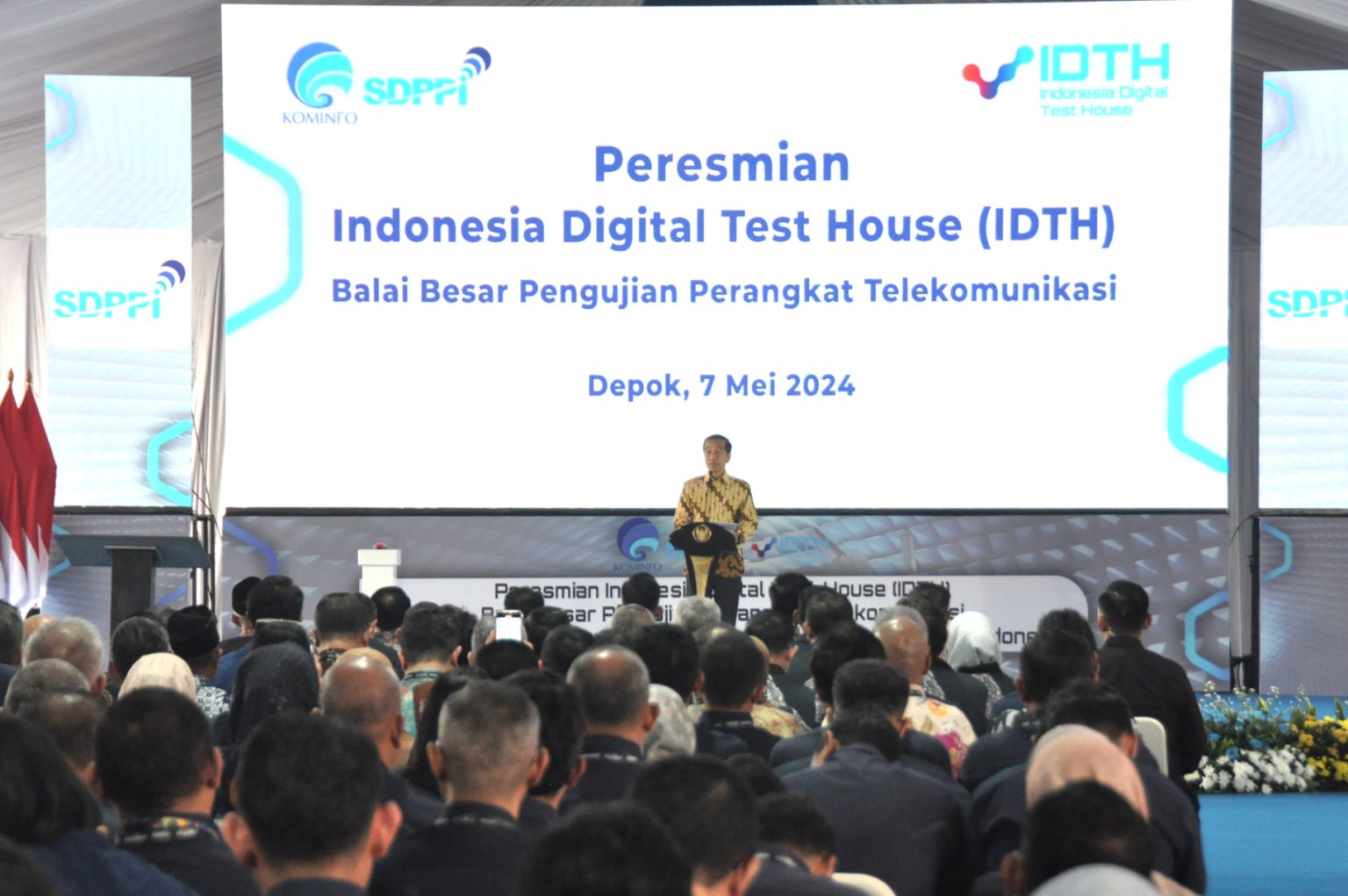 20240507 Presiden Sampaikan Ekonomi Indonesia Triwulan I 2024 Tumbuh Hingga 511 Persen