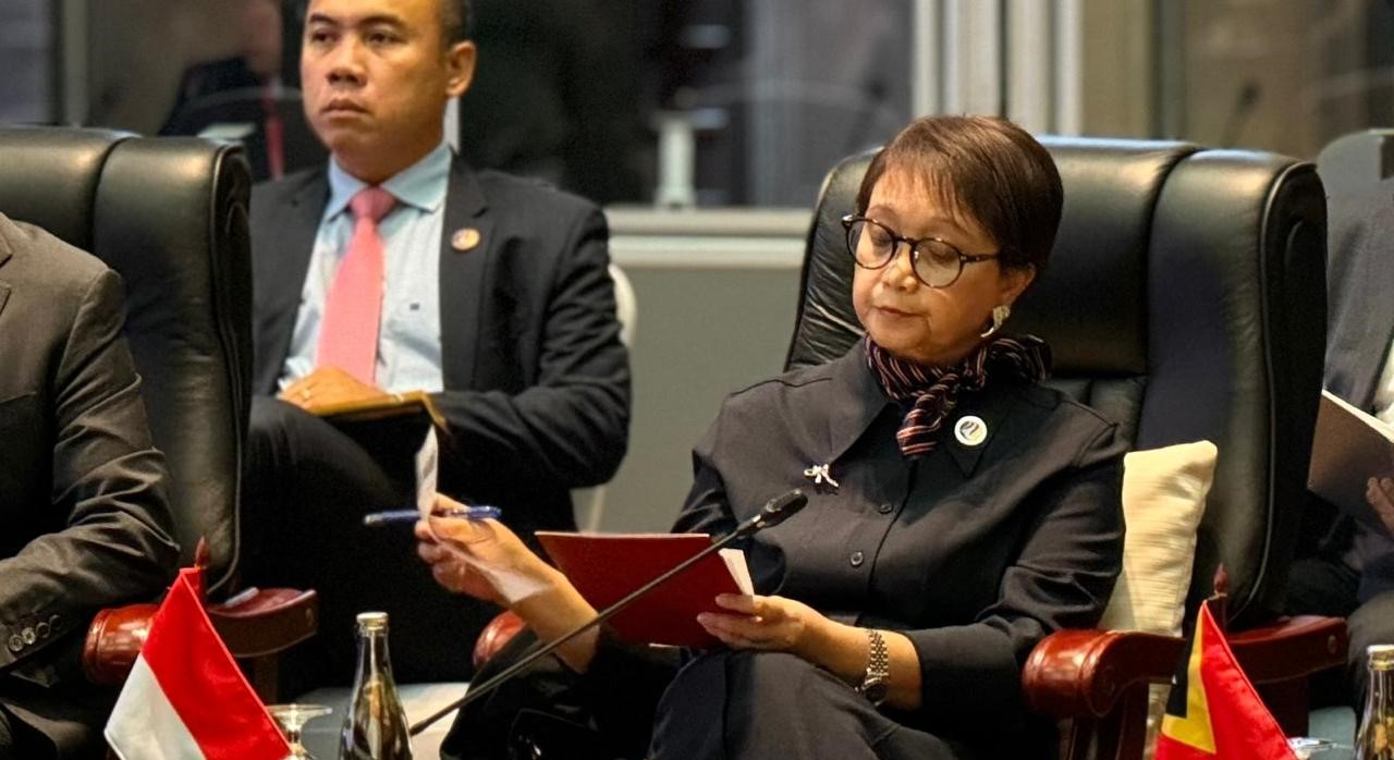 20240724 Menlu RI Pemajuan HAM Kawasan Kunci Masa Depan ASEAN yang Gemilang