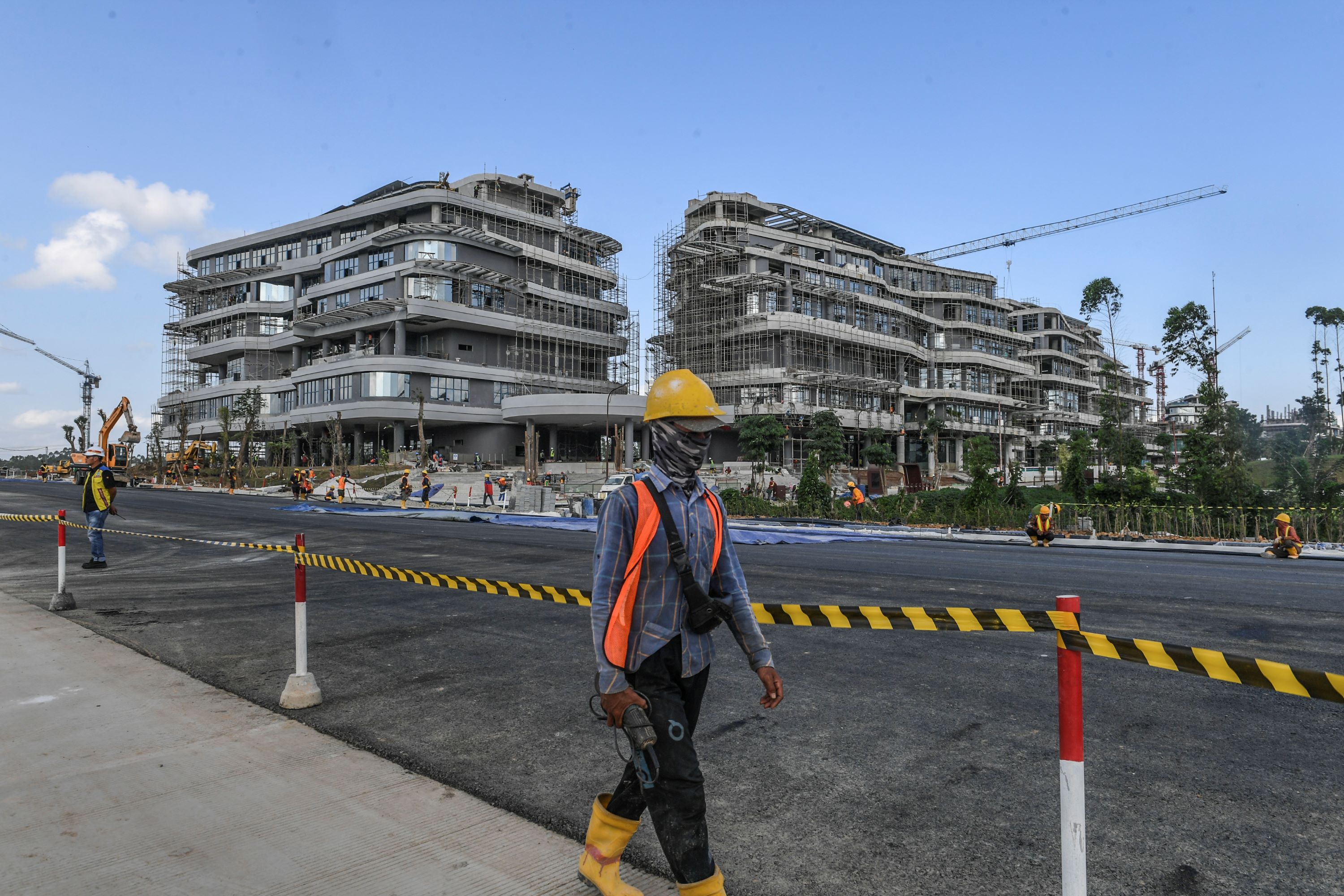 20240801 Tujuh Tower Kantor Kemenko di IKN Siap Tampung ASN untuk Upacara HUT ke 79 RI