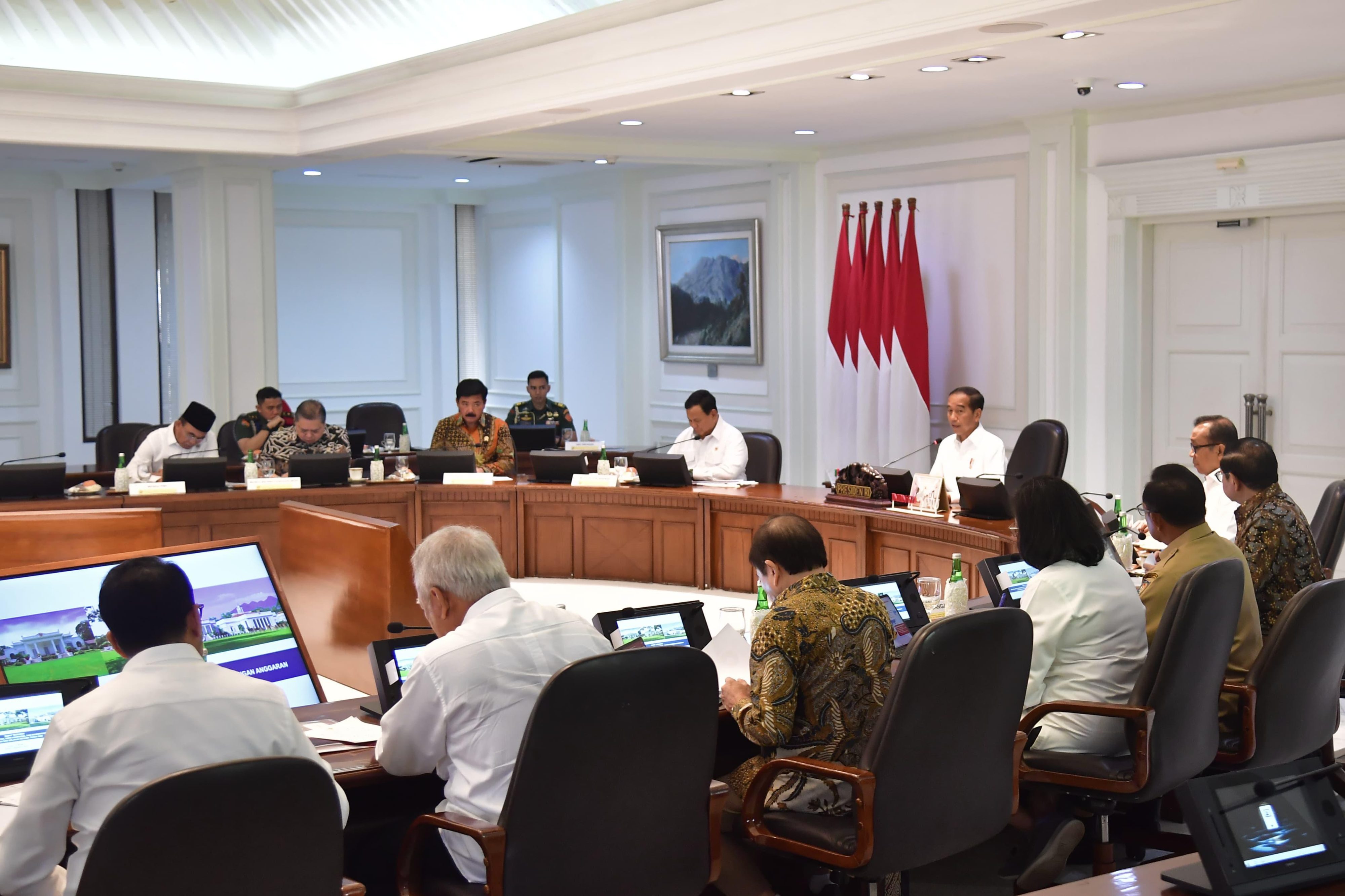 20240806 Presiden Jokowi Pimpin Ratas