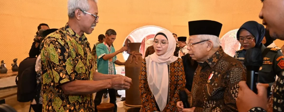 20240807 Wapres Ajak Generasi Muda Lestarikan Gerabah