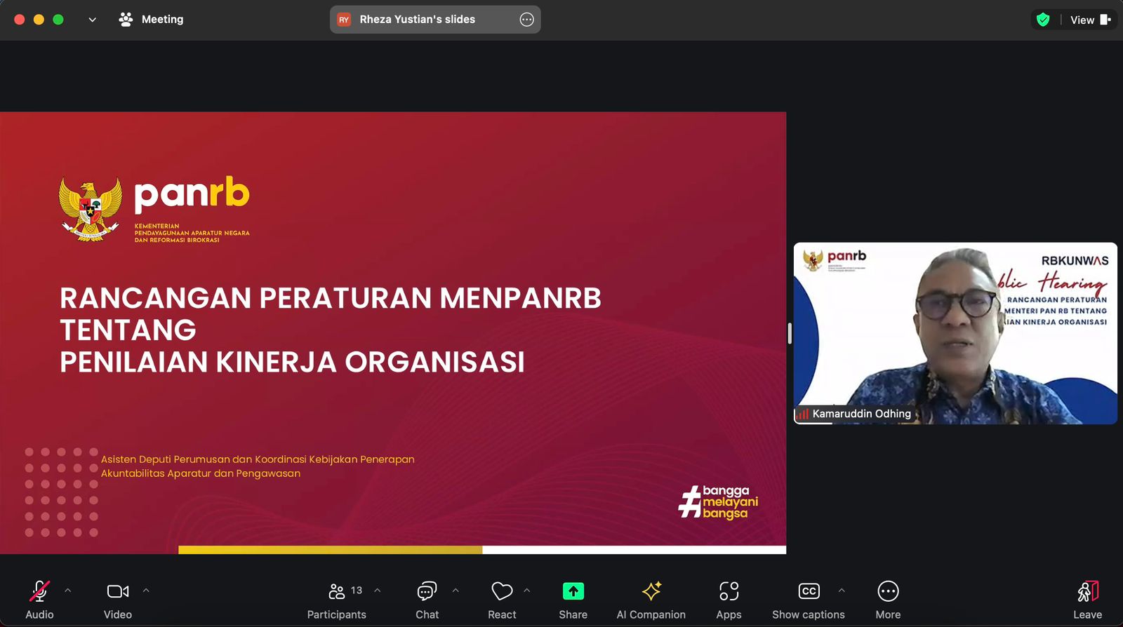 20241029 Kementerian PANRB Matangkan Kebijakan Penilaian Kinerja Organisasi Lewat Public Hearing 3