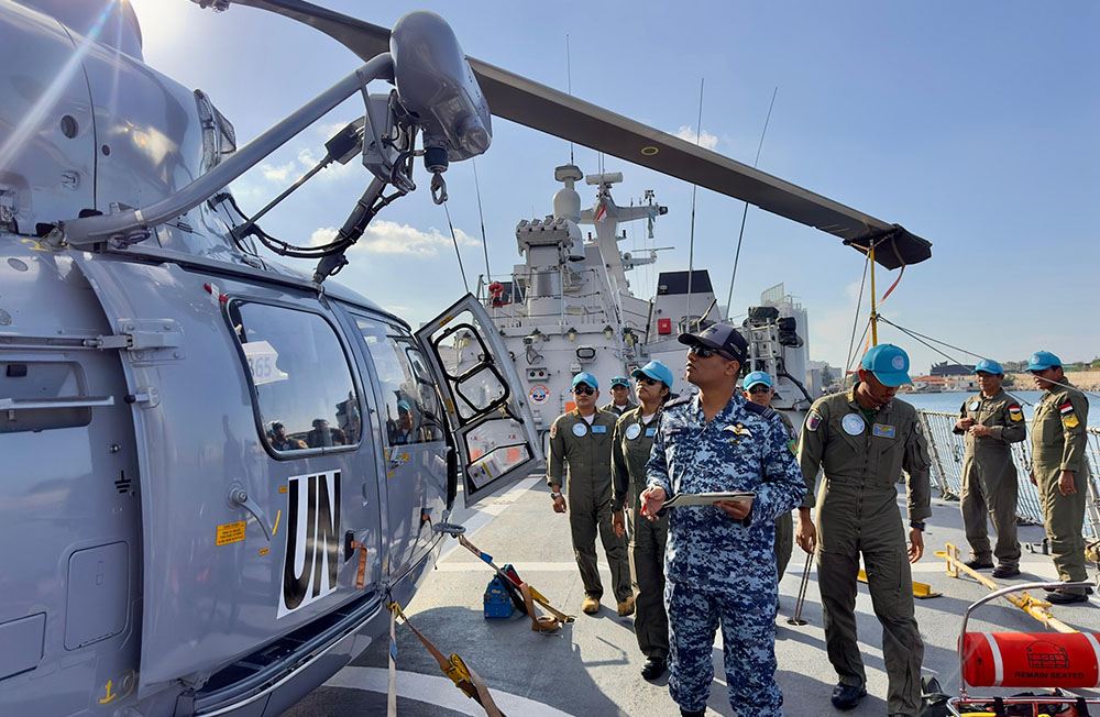 20241114 Heli HS 1305 Lulus lagi Inspeksi Keselamatan untuk Mendukung Misi Perdamaian PBB di Lebanon
