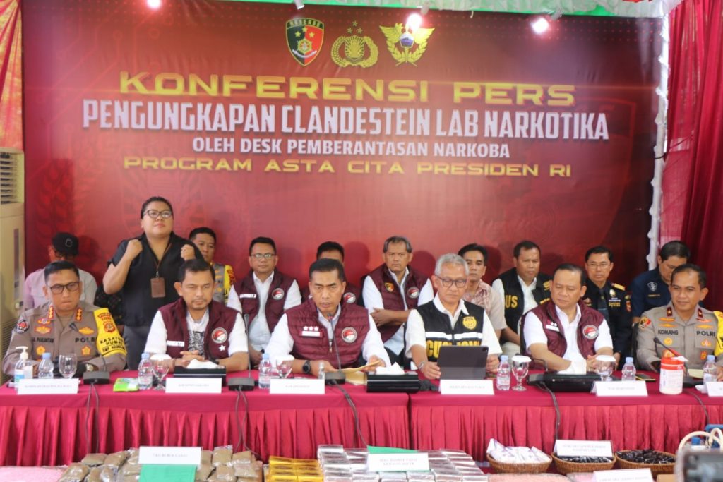 20241120 Polri Bongkar Jaringan Clandestine Lab Narkoba Senilai Triliun Rupiah di Bali