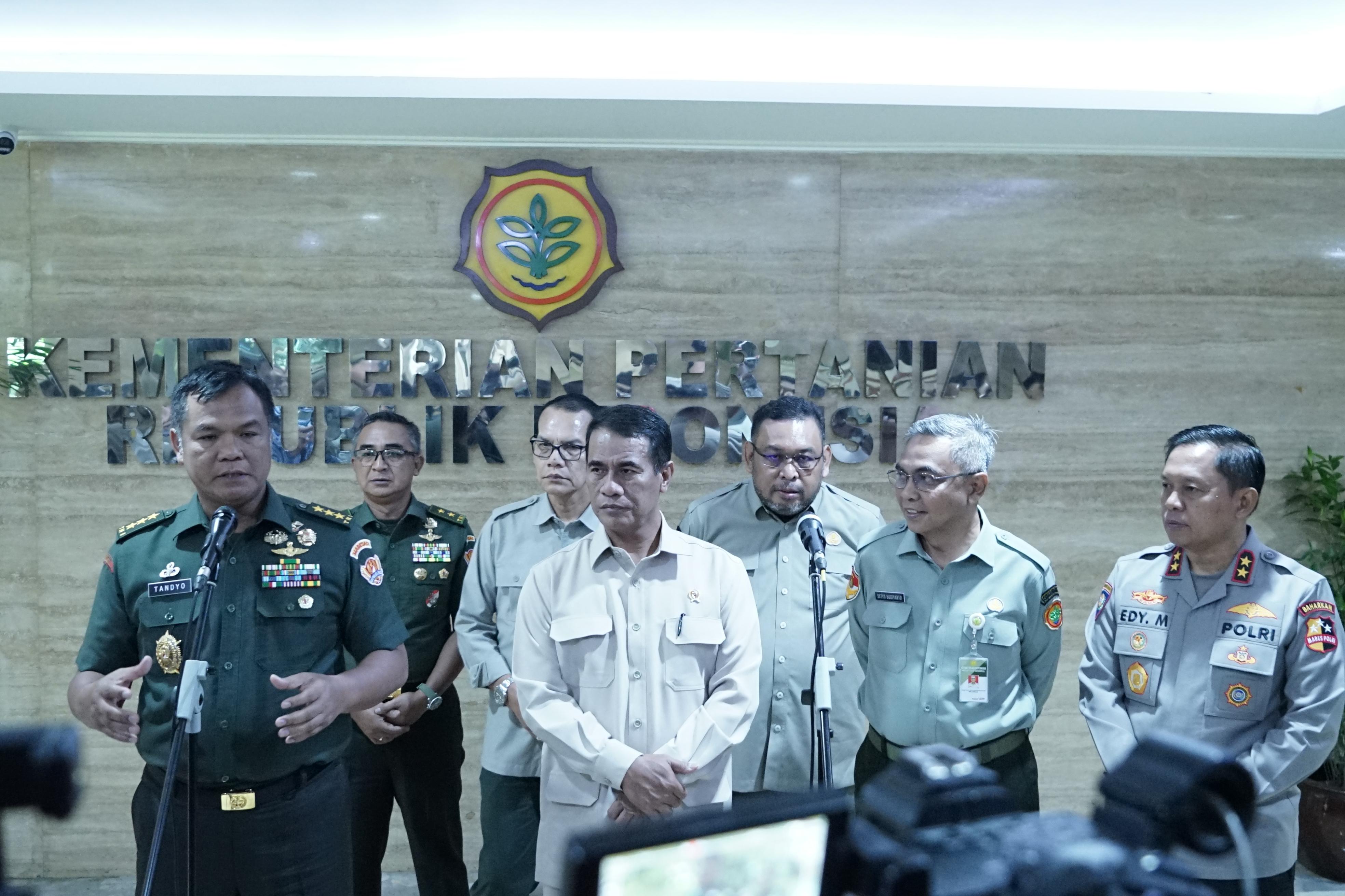 20241212 Dukung Kementan TNI AD Siap Kerahkan Pasukan untuk Wujudkan Swasembada Pangan