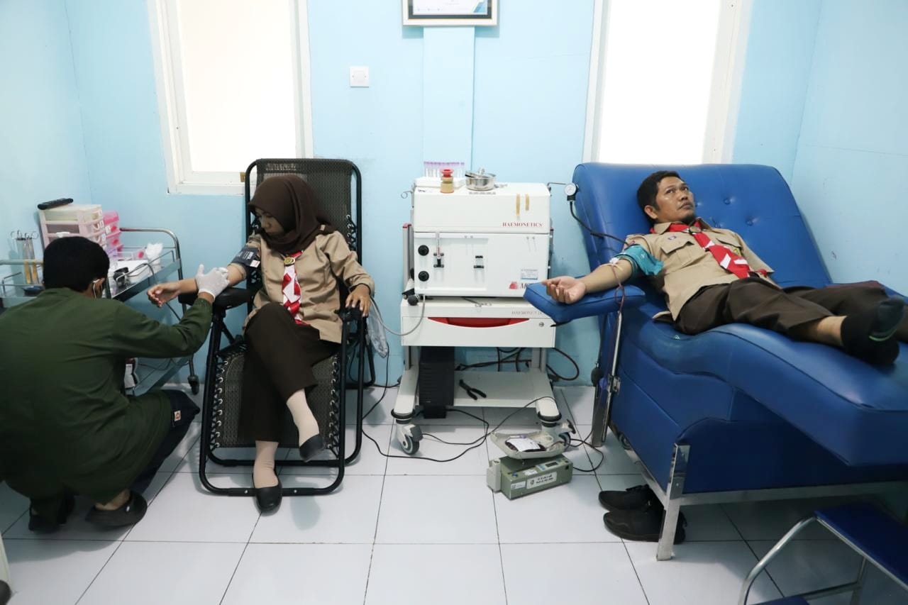 20250220 Intip Gelora Semangat Bidan Mery Gandeng Pramuka Cegah Kematian Ibu dan Bayi dengan Bank Darah 4