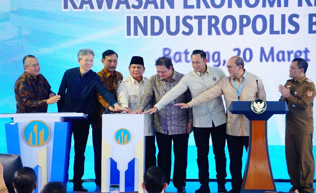 20250321 Prabowo Resmikan KEK Industropolis Batang untuk Dorong Investasi