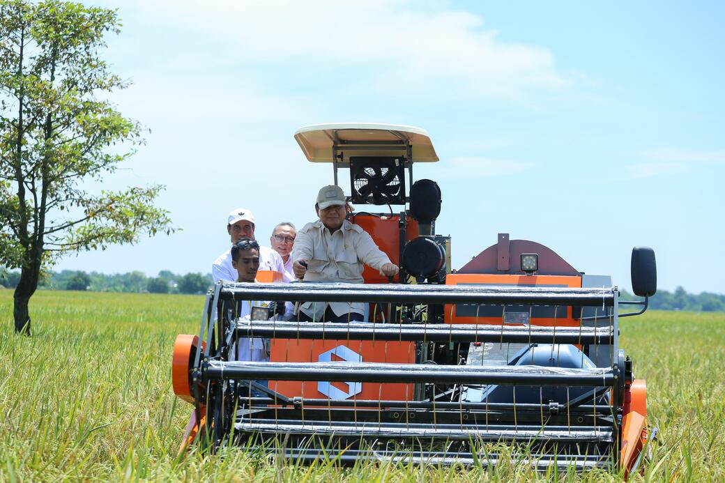 20250514 Cadangan Beras Melebihi 37 Juta Ton Indonesia Menuju Kemandirian Pangan