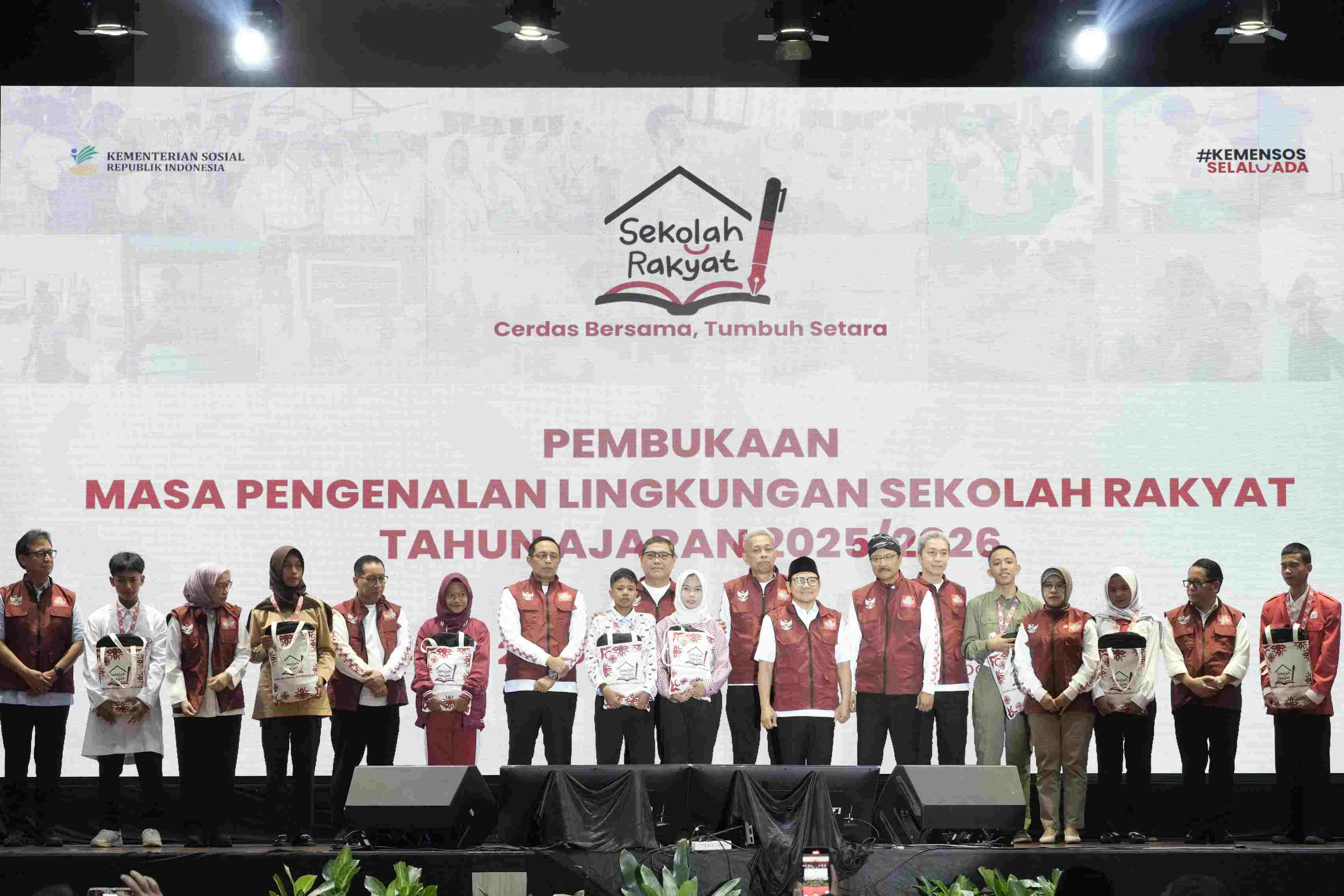 20250714 MPLS Sekolah Rakyat Resmi Dimulai Serentak di 63 Titik di Seluruh Indonesia