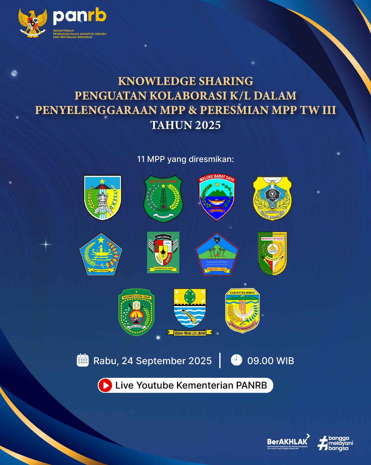 20250923 Besok 11 MPP Akan Diresmikan