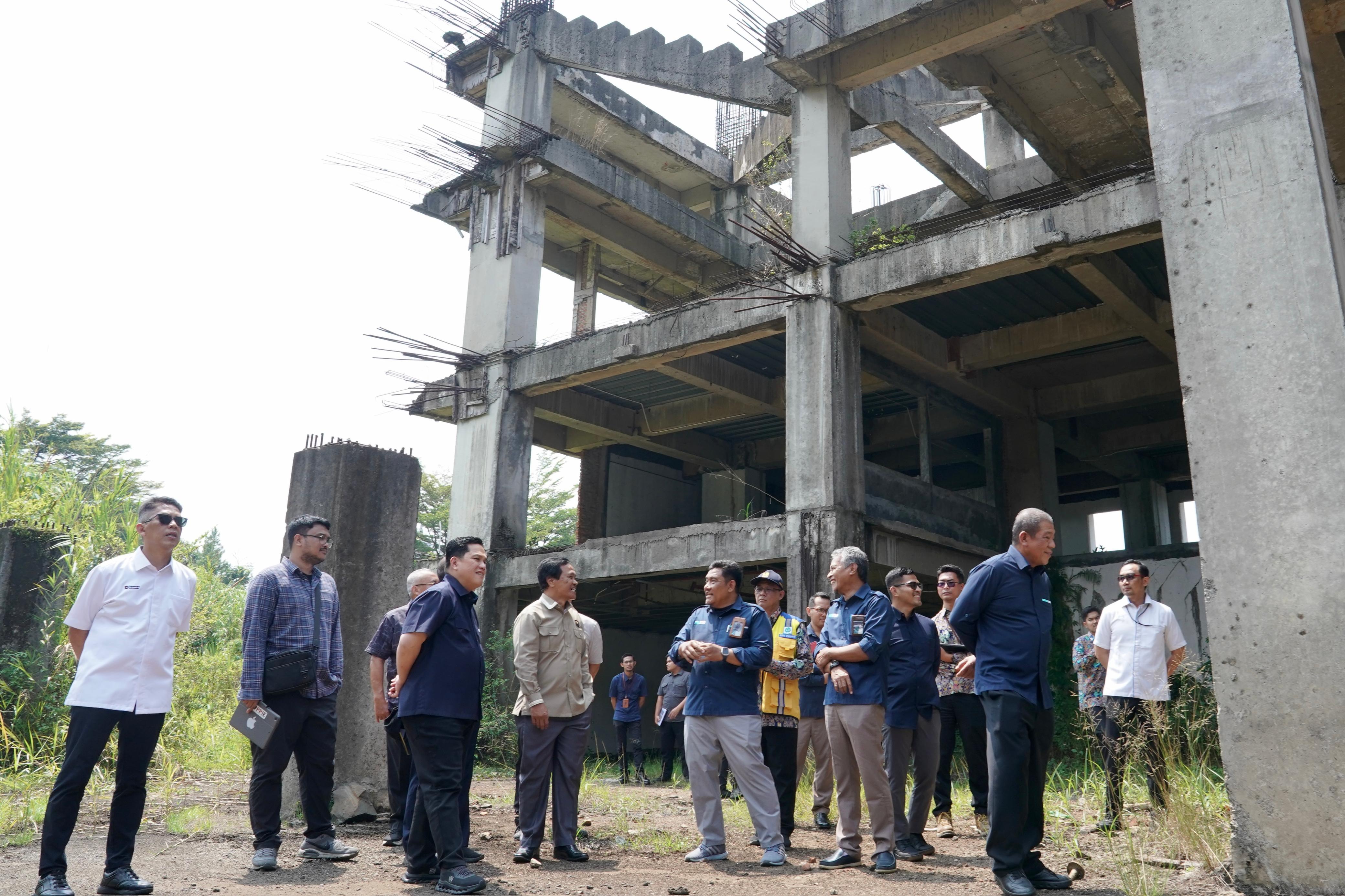 20251016 Evaluasi Aset Kemenpora Menpora Erick Tinjau P3SON Hambalang