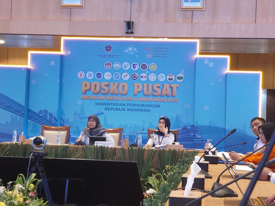 20251224 Semua Posko Transportasi Diminta Siaga Hadapi Lonjakan Penumpang pada Puncak Mudik Nataru