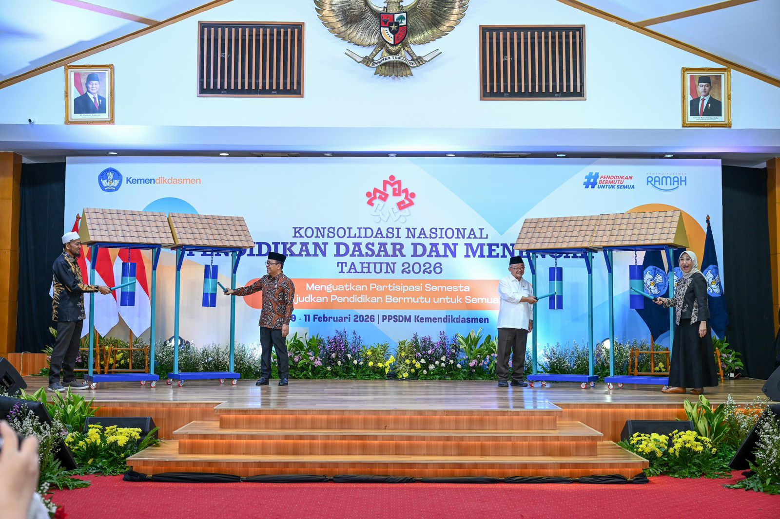 20260209 Kemendikdasmen Konsolidasikan Program Prioritas Wajib Belajar 13 Tahun dan Digitalisasi