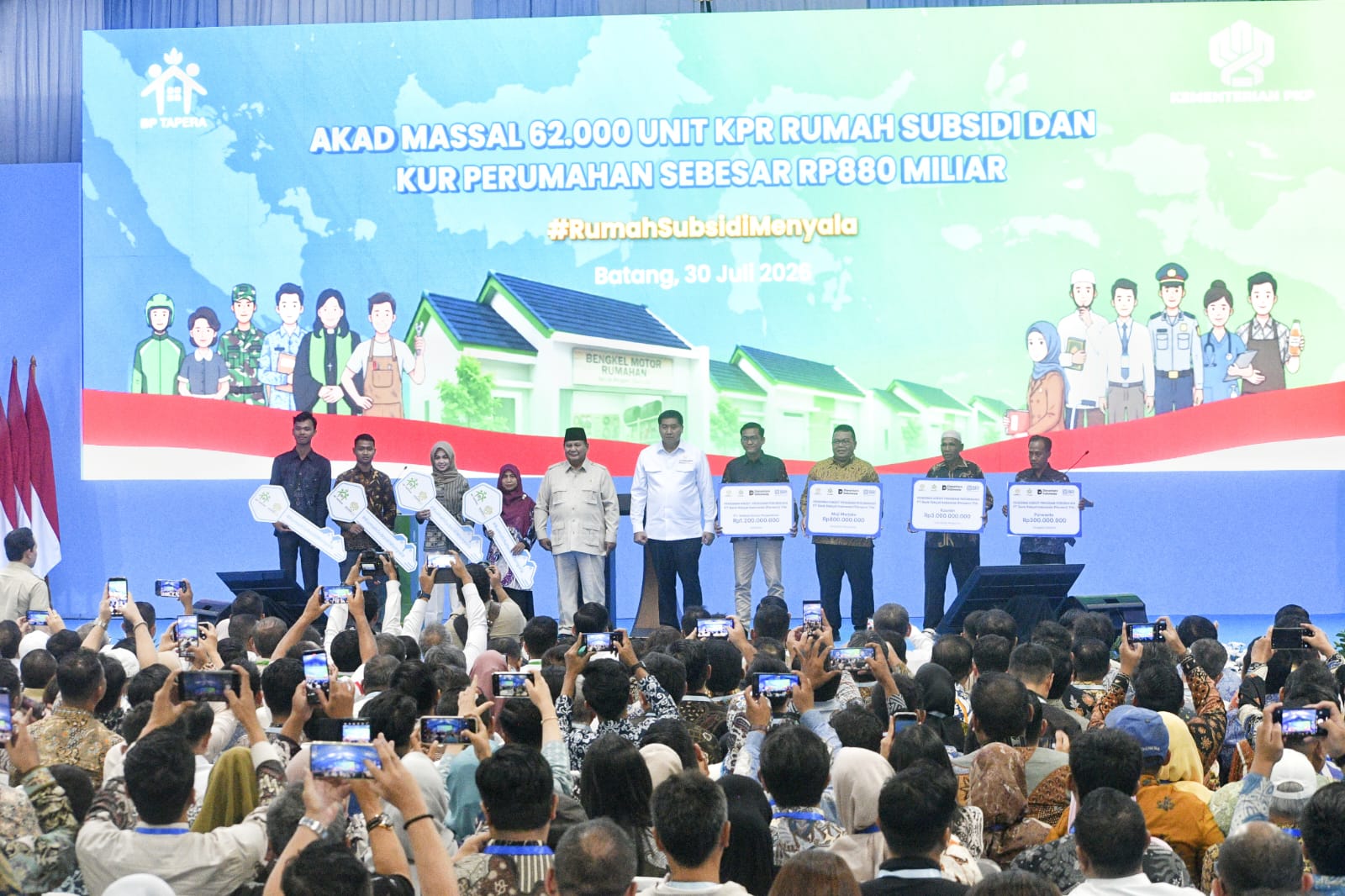 20260730 Akad Massal 62.000 Unit KPR Rumah Subsidi dan Penyaluran KUR Perumahan 1