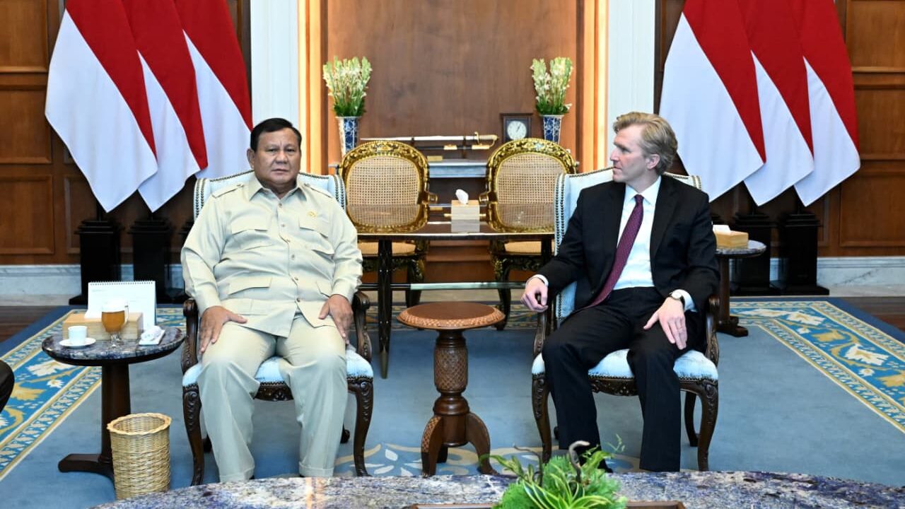 20260813 Presiden Prabowo Terima Wakil Menteri Perang AS Elbridge Colby Perkuat Kemitraan Strategis Indonesia Amerika Serikat