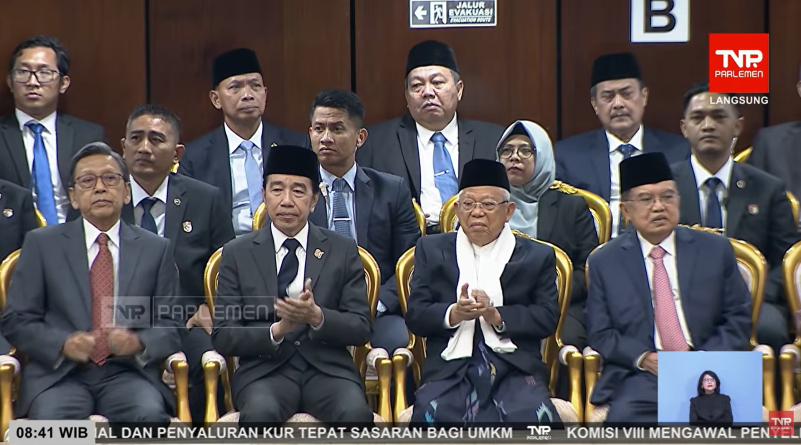 Momen Kebersamaan Pemimpin RI Hadir di Sidang Tahunan MPR 2026 1