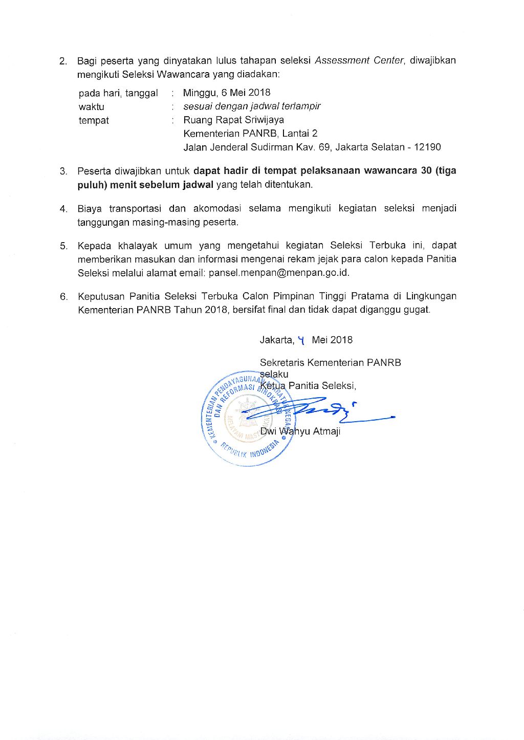 20180504 Pengumuma Seleksi Assessment Center Page 3