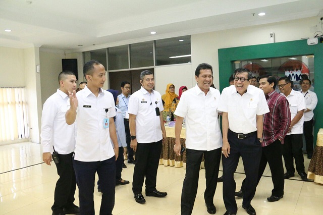 20171018 MENTERI Peninjauan Kumham Kanwil DKI Tes SKB 10