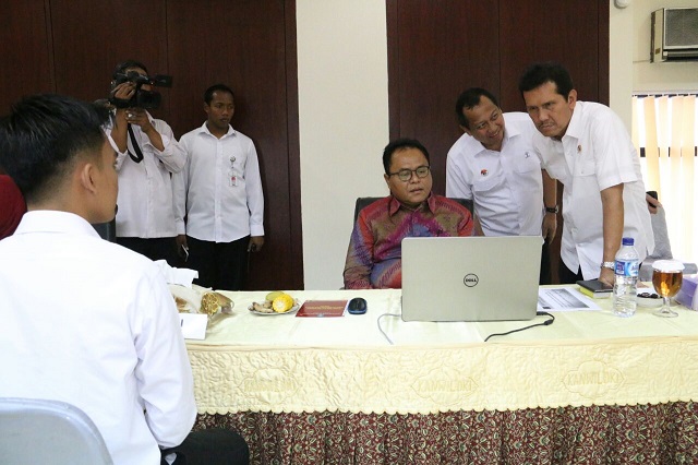 20171018 MENTERI Peninjauan Kumham Kanwil DKI Tes SKB 10