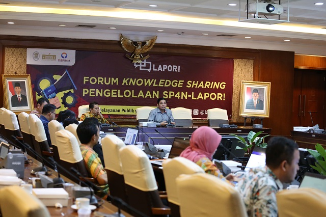 20181004 DEP YANLIK Rapat Sharing Knowledge Lapor SP4N 1