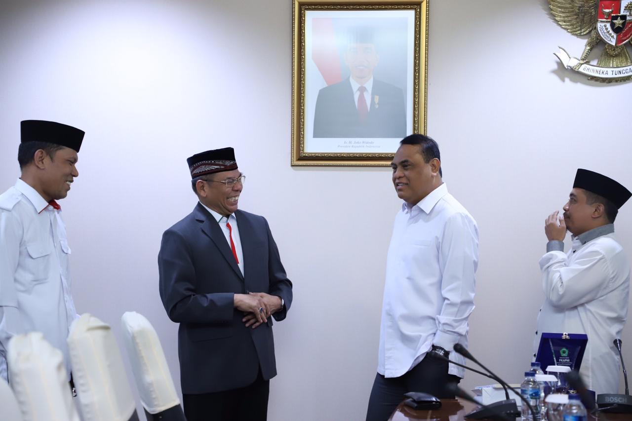 20190701 menerima Pengurus Besar Forum Komunikasi Alumni Petugas Haji Indonesia 1
