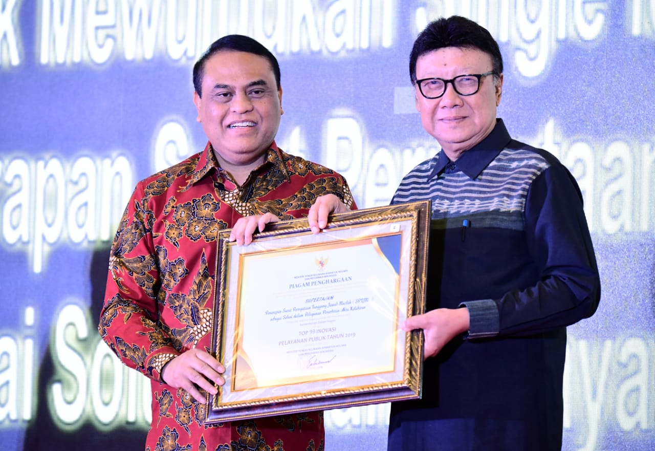 20190718 Awarding Top 99 Inovasi Pelayanan Publik Tahun 2019 2
