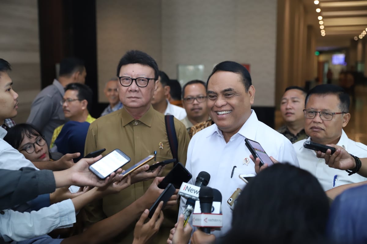20190730 Menghadiri Rakor Perencanaan ASN 2020 2024 dan Pengadaan ASN 2019 1