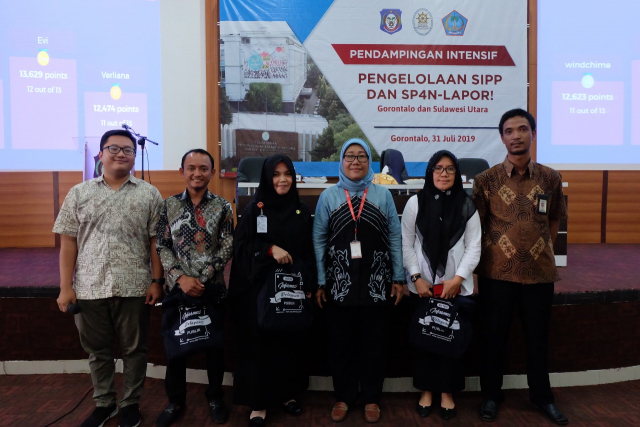 20190731 Pendampingan Intensif SIPPN dan SP4N LAPOR 3.0 di Gorontalo 1