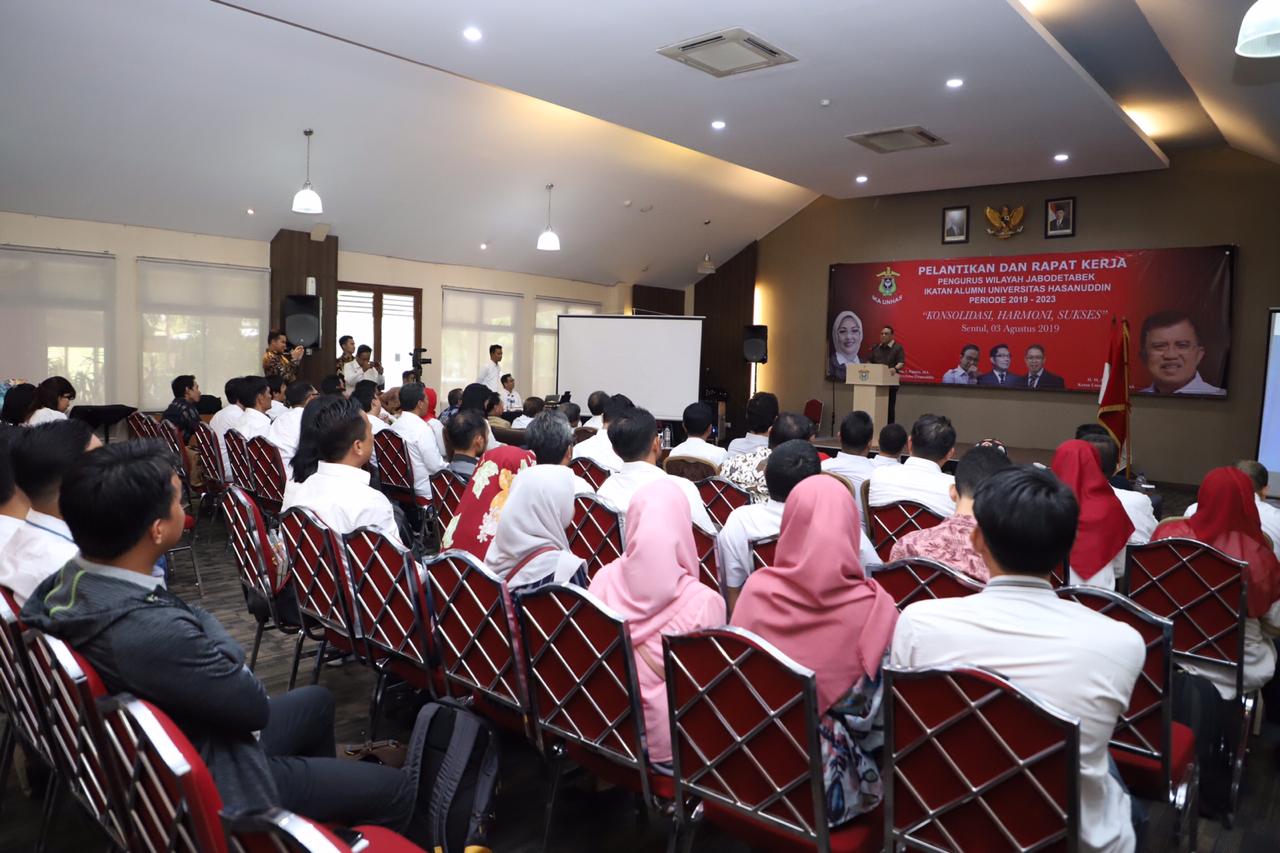 20190803 Menghadiri Pengukuhan dan Pelantikan Pengurus Wilayah Jabodetabek IKA UNHAS 1