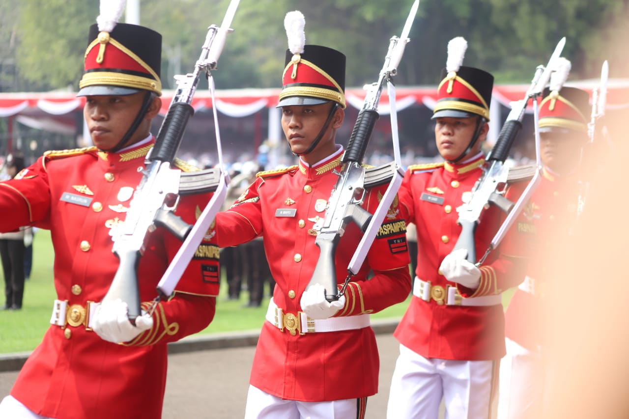 20190817 Menghadiri Upacara Hari Kemerdekaan Republik Indonesia ke 74 di Istana Merdeka 1