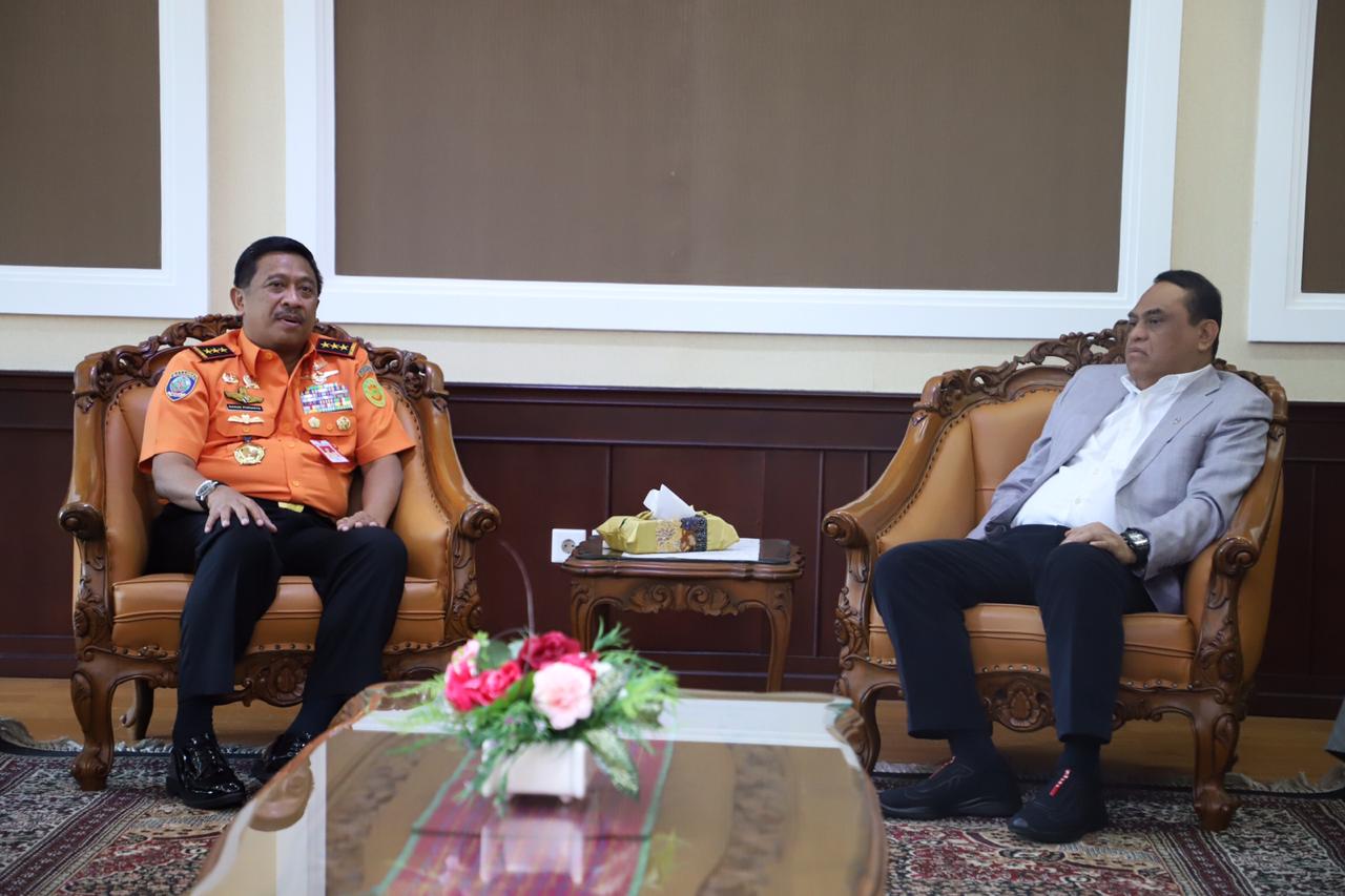 20190902 Menerima Kedatangan Kepala Badan Nasional Pencarian dan Pertolongan BASARNAS 9