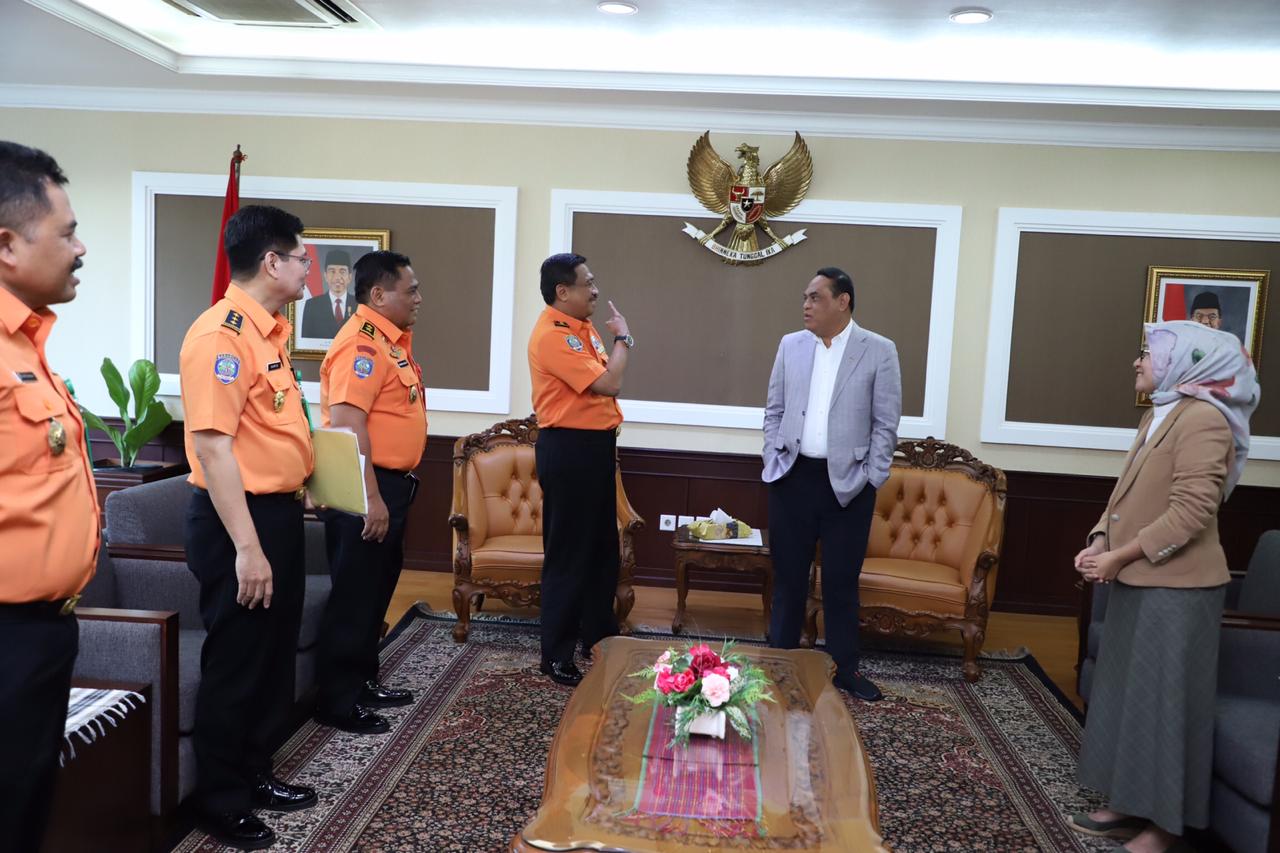 20190902 Menerima Kedatangan Kepala Badan Nasional Pencarian dan Pertolongan BASARNAS 9
